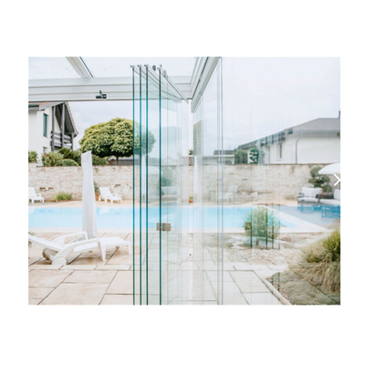 Vitrage flottant laminé durci 12 mm 15 mm 19 mm pour la salle de soleil