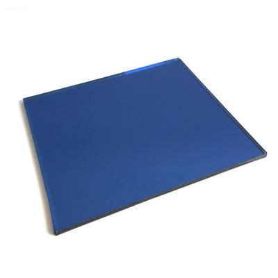 5 mm 6 mm vert clair transparent verre flottant teinté réfléchissant pour fenêtre
