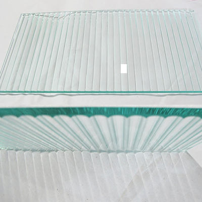 Verre flottant transparent teinté tempéré décoratif étroit à tiges de 2 mm pour le bâtiment