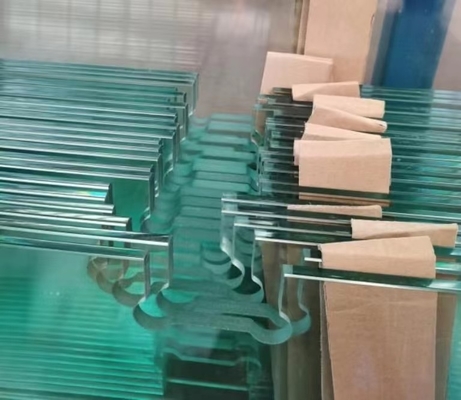 Vente en gros de feuilles de verre isolées laminées durcies et teintées de 5 mm, muraille de rideau en verre