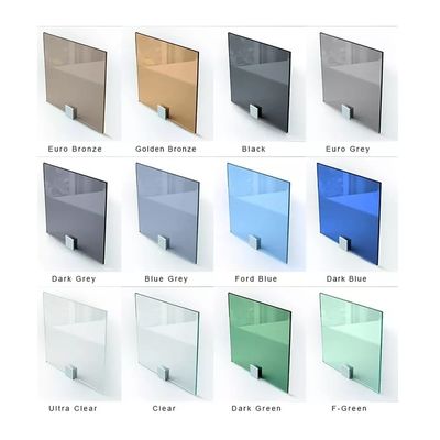 China JC/T2128 Certified Clear Float Glass with 91.5% Transmittance and 5.5-5.8 U-value for Building Decorative Applications